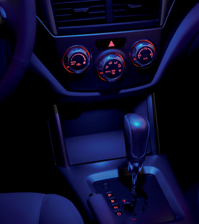 2009 Subaru Forester Interior Lighting Picture / Pic / Image